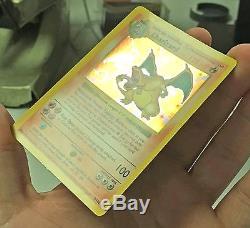 Pokemon Card Base Set Shadowless Charizard (4/102) Rare Holo
