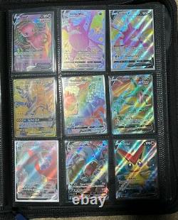 Pokemon Card Binder Collection Lo t- Secret Rare, Vintage, Full Art, EX, GX, V