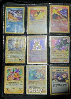 Pokemon Card Binder Collection Lo t- Secret Rare, Vintage, Full Art, EX, GX, V