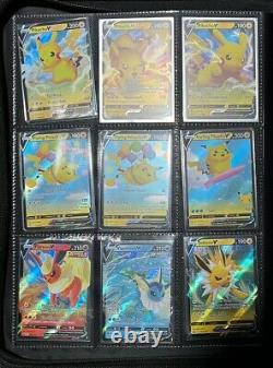 Pokemon Card Binder Collection Lo t- Secret Rare, Vintage, Full Art, EX, GX, V