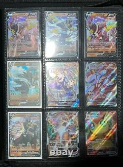 Pokemon Card Binder Collection Lo t- Secret Rare, Vintage, Full Art, EX, GX, V