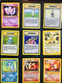 Pokemon Card Binder Collection Lot Holos Rares, WOTC, e-Reader, Many sets