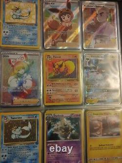 Pokemon Card Binder Collection. Over 270 cards, vintage-new Rare holos-Full Arts