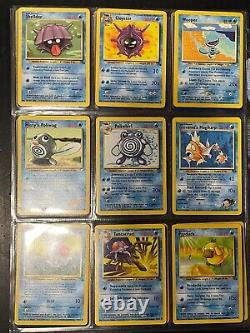 Pokemon Card Binder Collection Vintage Lot Holo/Rare/1st Ed/Shadowles 100+ Cards