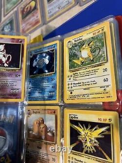 Pokemon Card Binder Collection Vintage Lot Holo Rare 3vintage Jung/base/fossil