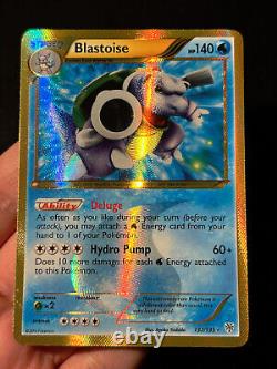 Pokemon Card Blastoise Plasma Storm 137/135 Secret Rare