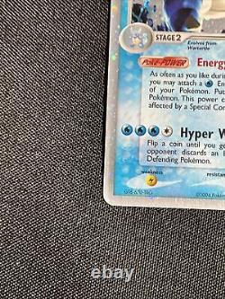 Pokemon Card Blastoise ex EX FireRed & LeafGreen HOLO 104/112 Ultra Rare PSA MP