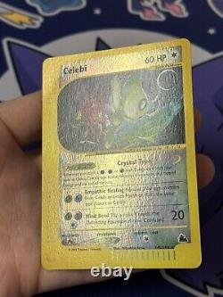 Pokemon Card Celebi Skyridge 145/144 Secret Rare