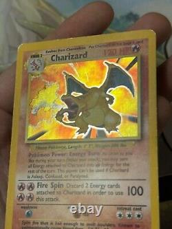 Pokemon Card Charizard Base Set 4/102 Holo Rare