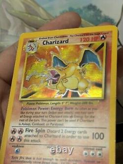 Pokemon Card Charizard Base Set 4/102 Holo Rare