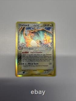 Pokemon Card Charizard (Delta Species) EX Crystal Guardians 4/100 Holo Rare LP