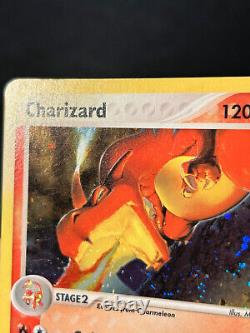 Pokemon Card Charizard EX Dragon 100/97 Secret Rare Holo SWIRL