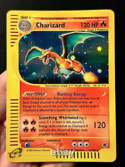 Pokemon Card Charizard Expedition 6/165 Holo Rare SWIRL