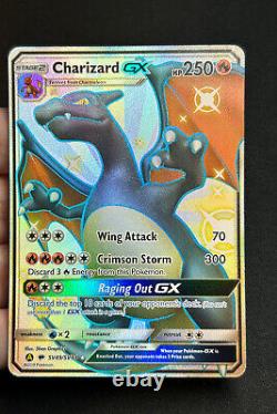Pokemon Card Charizard GX Hidden Fates Shiny Vault SV49/SV94 Shiny Holo Rare