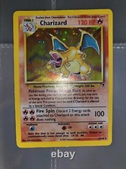 Pokemon Card Charizard Legendary Collection 3/110 Holo Rare 2002