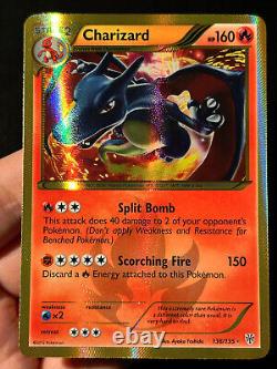 Pokemon Card Charizard Plasma Storm 136/135 Secret Rare