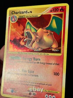 Pokemon Card Charizard Stormfront 103/100 HOLO Secret Rare SWIRL