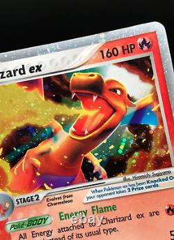 Pokemon Card Charizard ex FireRed & LeafGreen 105/112 Holo Ultra Rare 2004