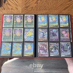 Pokemon Card Childhood Collection of 201 Cards Vintage, Secret Rares, Full Arts