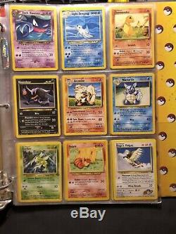 Pokemon Card Collection Binder Holos, Skyridge, ex Cards, Shadowless, Wotc Rare
