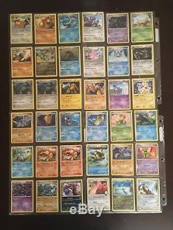 Pokemon Card Collection Binder Over 250 Cards (Rares And Ultra Rares)
