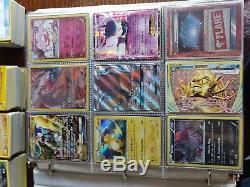 Pokemon Card Collection Lot Of Over 2000+ ULTRA RARE/R/HOLO/REVERSE/UC/C sleeves