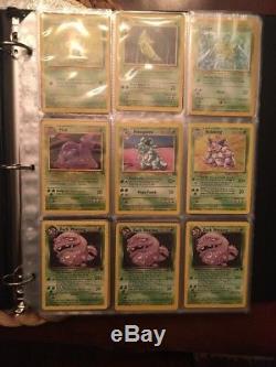Pokemon Card Collection in Binder, Holos, Rares, Charizard, 1st Editions, Lot