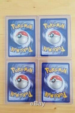 Pokemon Card Complete Shadowless Base Set (102/102) Inc 4 PSA Near Mint Mint
