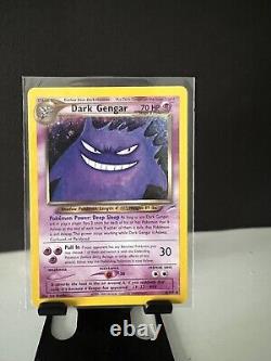 Pokemon Card Dark Gengar Neo Destiny 6/105 Holo Rare LP