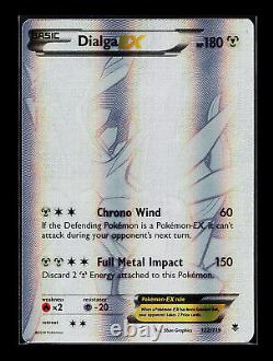 Pokemon Card Dialga EX (Secret Rare) XY Phantom Forces 122/119