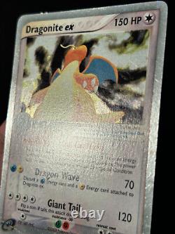 Pokemon Card Dragonite ex EX Dragon 90/97 Ultra Rare SWIRL