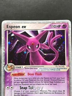 Pokemon Card Espeon ex Unseen Forces 102/115 Holo Ultra Rare 2005