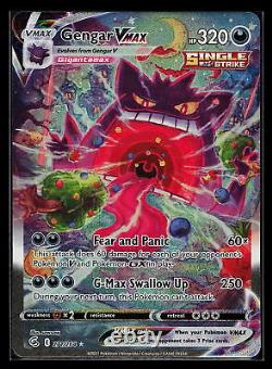 Pokemon Card Gengar VMAX Fusion Strike 271/264 Secret Rare Full Alt Art Holo