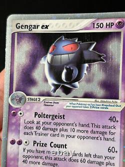 Pokemon Card Gengar ex FireRed & LeafGreen HOLO 108/112 Ultra Rare