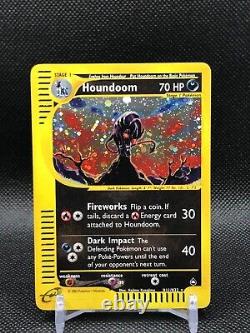 Pokemon Card Houndoom Aquapolis H11/H32 Holo Rare 2002