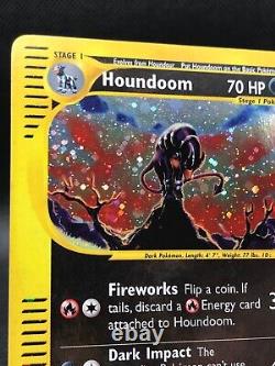 Pokemon Card Houndoom Aquapolis H11/H32 Holo Rare 2002