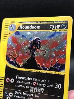 Pokemon Card Houndoom Aquapolis H11/H32 Holo Rare 2002