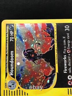Pokemon Card Houndoom Aquapolis H11/H32 Holo Rare 2002