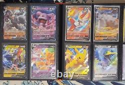 Pokemon Card Huge Collection 160 Full Binder Ultra Rare, Gx, Shiny, Holo, Promo
