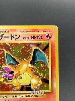 Pokemon Card Japanese Charizard Base Set No. 006 Holo Rare