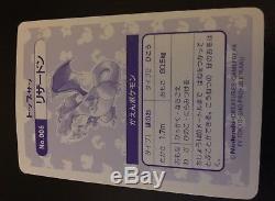 Pokemon Card Japanese Promo 1995 Topsun Charizard Holo Blue Back /EX-NM LOOK