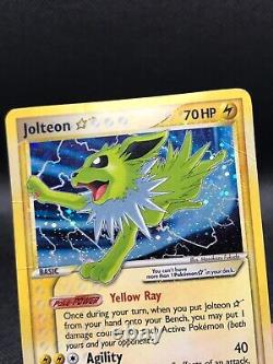 Pokemon Card Jolteon Gold Star EX Power Keepers 101/108 Ultra Rare 2007
