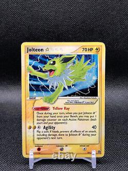 Pokemon Card Jolteon Gold Star EX Power Keepers 101/108 Ultra Rare 2007 DMG