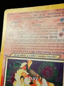 Pokemon Card Light Arcanine Neo Destiny 12/105 Holo Rare SWIRL