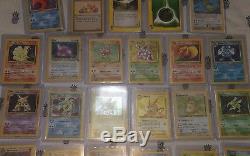 Pokemon Card Lot. 1st edition, shadowless, holo, rare, Charizard original