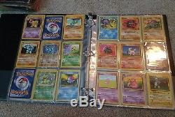 Pokemon Card Lot Collection Binder Rares, Promo, Holo, Wizards 1999