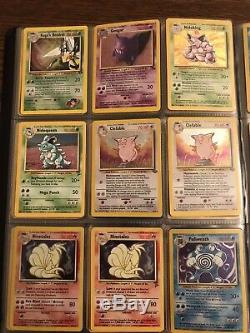 Pokemon Card Lot Full Collectors Binder 180 Cards Holos, Rares, & URs