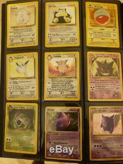 Pokemon Card Lot Holo Rare Lot 1st edition Wotc lot 5/6