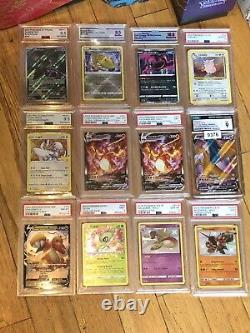 Pokemon Card Lot Of 500+ Cards Ultra Rare Hits + 1 Graded Card