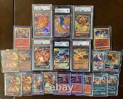 Pokemon Card Lot Of 500+ Cards Ultra Rare Hits + 1 Graded Card